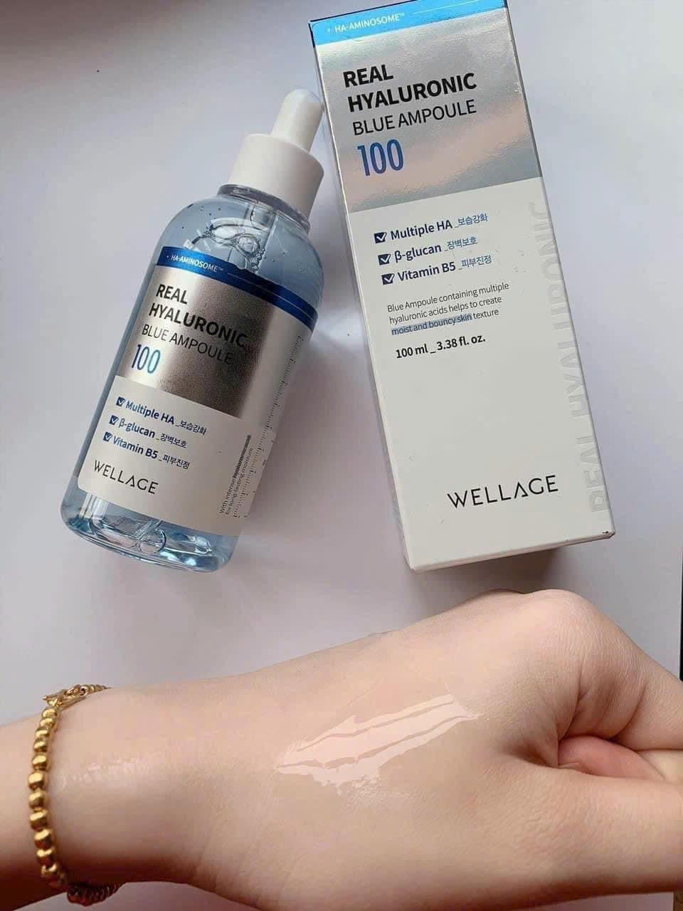 [Wellage] Real Hyaluronic Blue ampoule 100 100ml