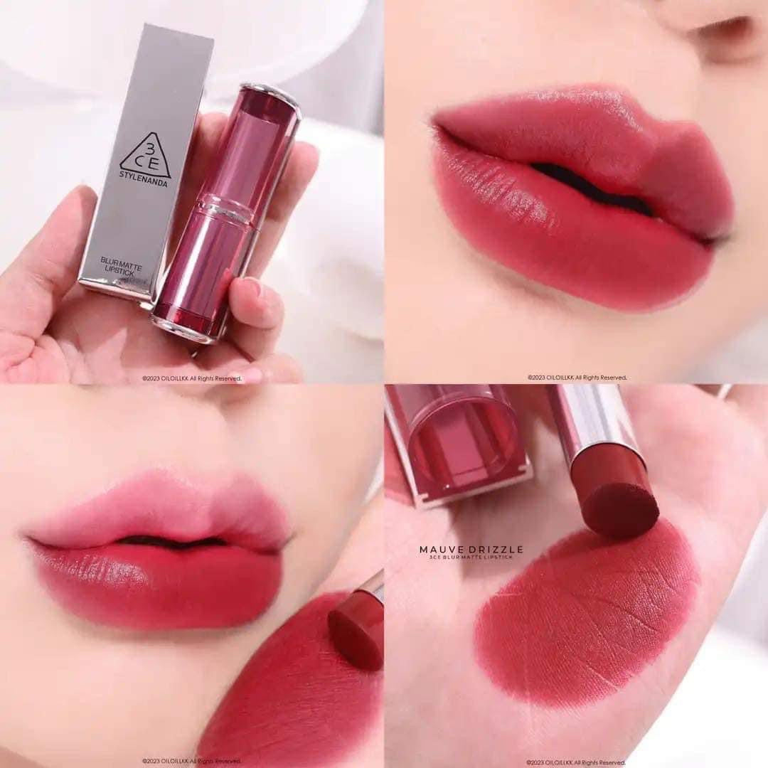 [3Ce] Blur Matte Lipstick 4g Soft-Layering 2023
