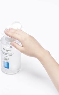 [JM Solution] H9 Hyaluronic Ampoule Cleansing Water 500ml