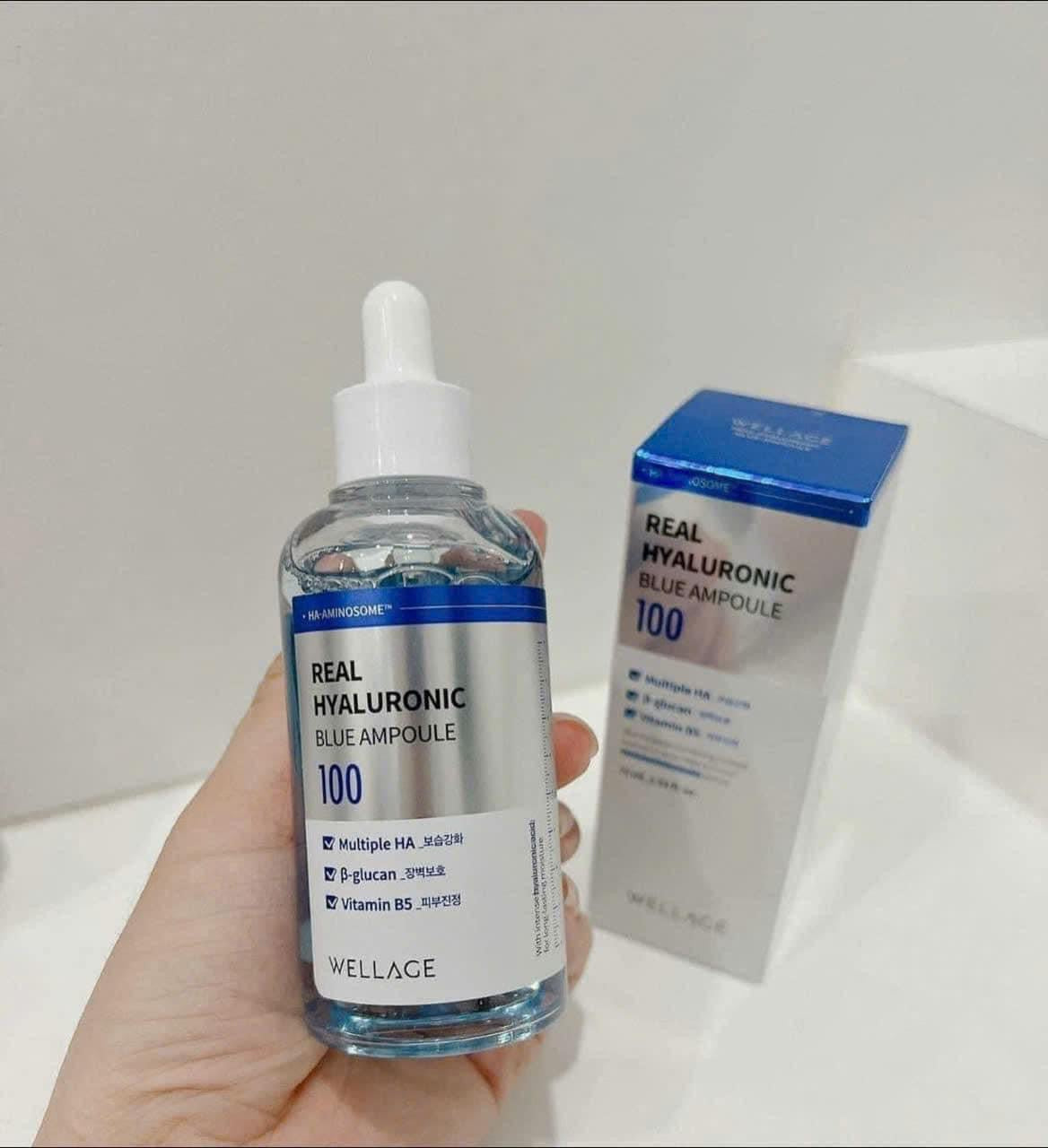 [Wellage] Real Hyaluronic Blue ampoule 100 100ml