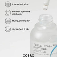 [Cosrx] Trippel hyaluronisk fuktighetsampulle 40ml 