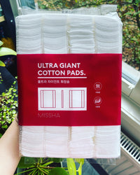 [Missha] Ultra Giant Cotton Pads 400stk