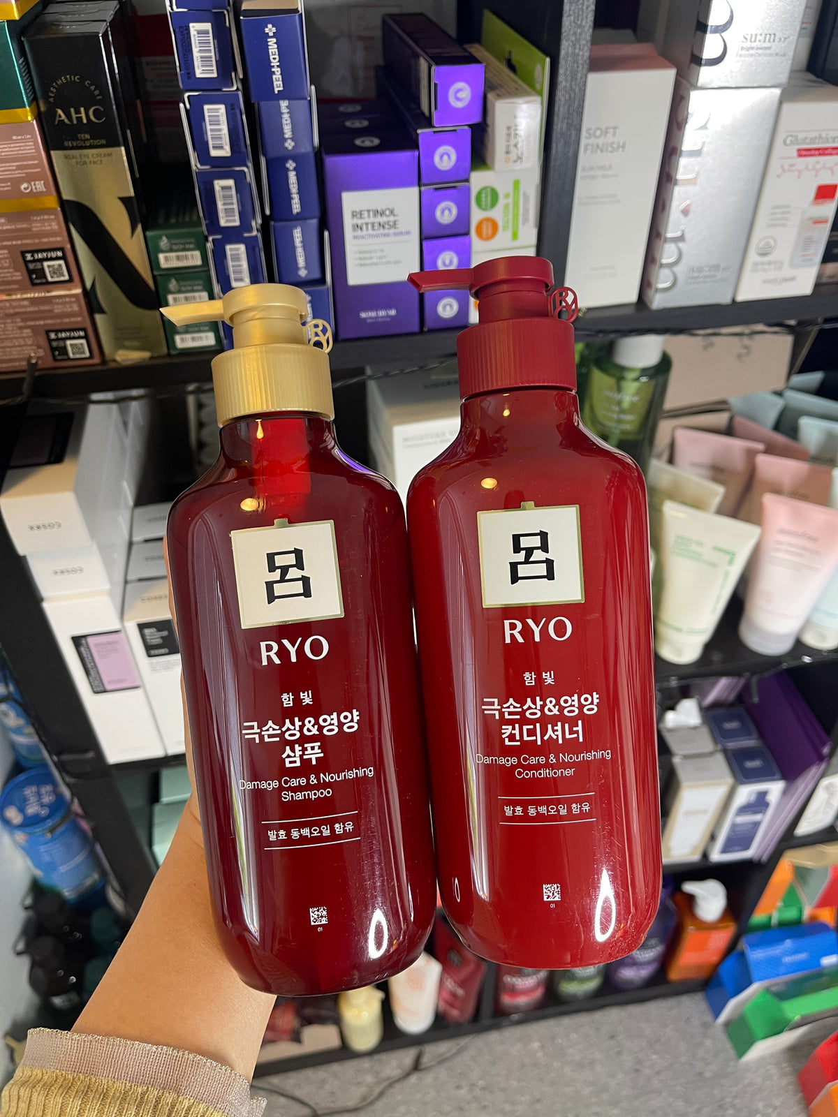 [Ryo] Hair Shampoo/ Conditioner 550ml