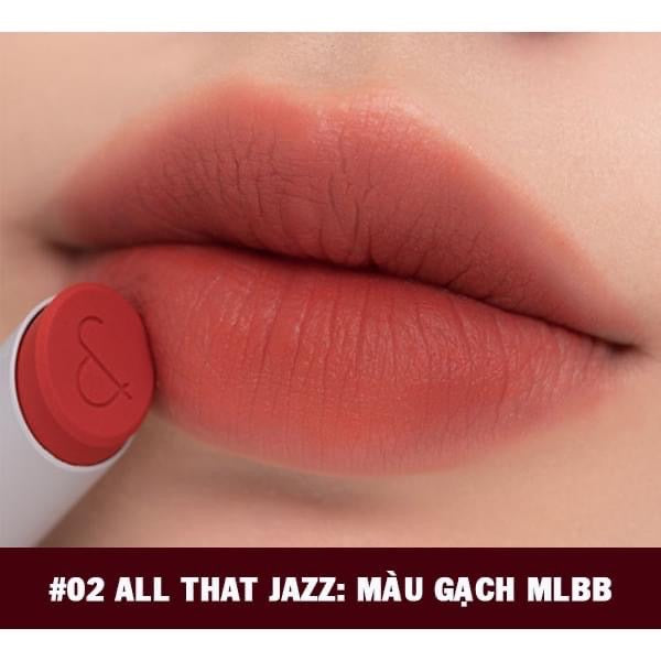[Rom&amp;nd] New Zero Matte Lipstick 3g - versjon 2 