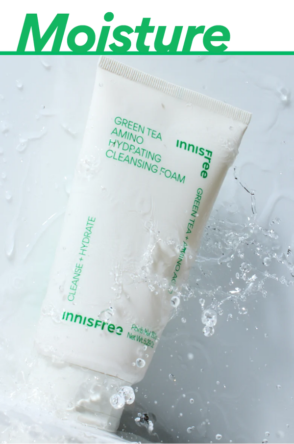 [Innisfree] Grønn te Amino Hydrating Cleansing Foam 150g