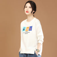 Round neck casual pullover sweater - A05