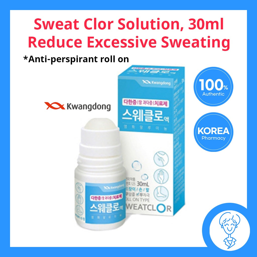 [Kwangdong] Antiperspirant Sweatclor roll up to 72h (30ml)