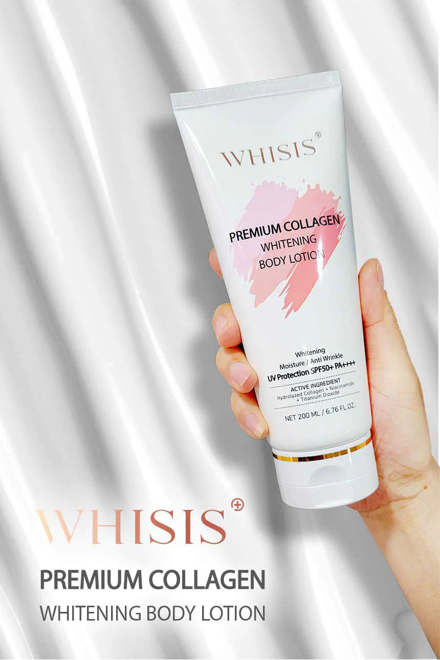 [Whisis] Collagen Whitening Body Lotion SPF50+ PA+++ 200ml