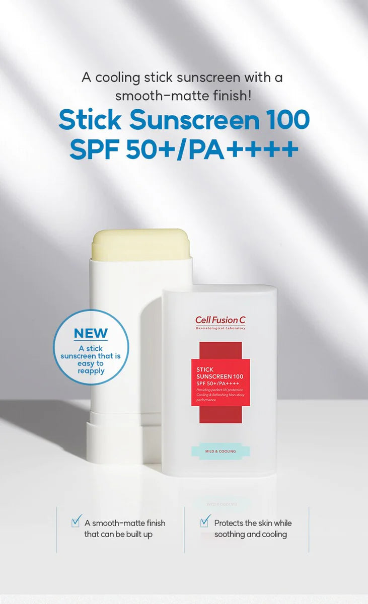 [Cell Fusion C] Stick Sunscreen 100 SPF50+ PA++++ 19g 