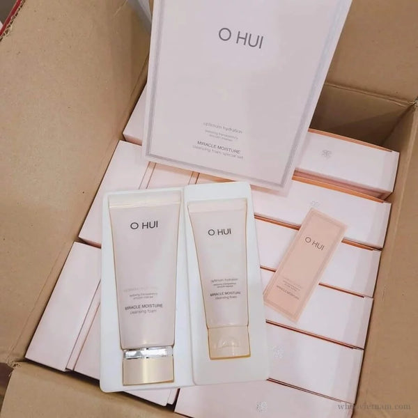 [Ohui] Miracle Moisture Cleansing Foam 200ml Special Set
