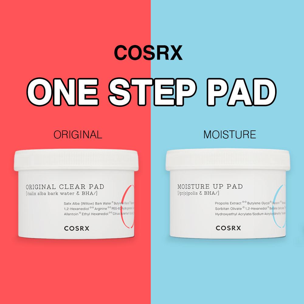 [COSRX] One Step Moisture Up Pad 70pcs 135ml