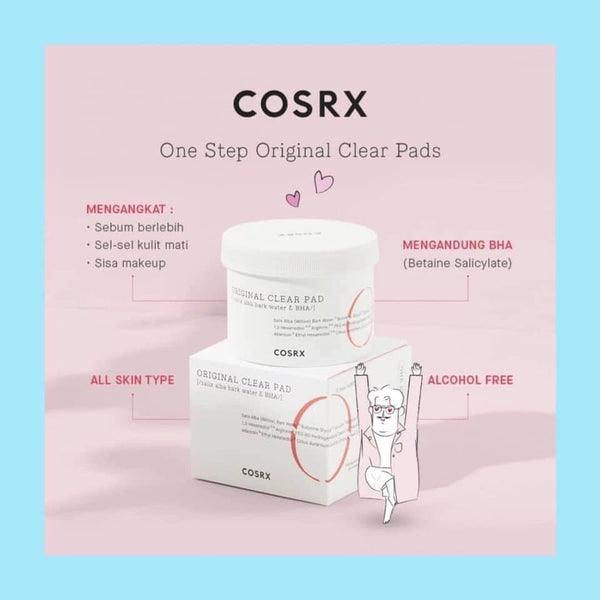 [COSRX] Original Clear Pad 70 (135 ml)
