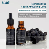 [Kjære, klairs] Midnight Blue Activating Youth Drop 20ml 