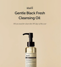 [Dear, klairs] Gentle Black Fresh Cleansing Oil (150ml)