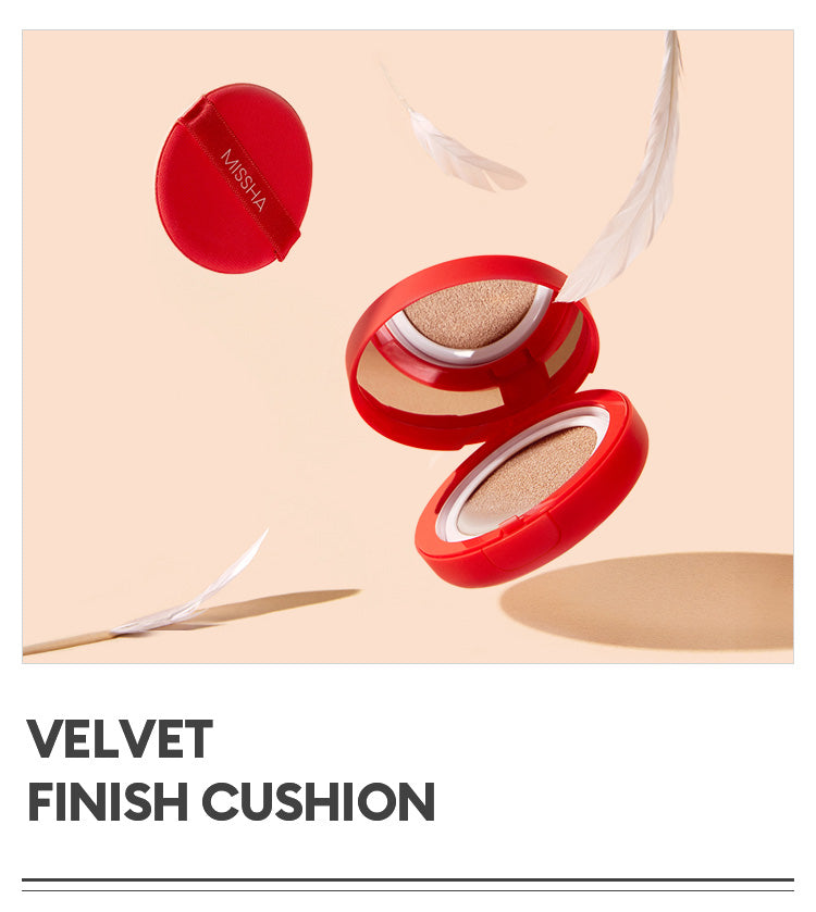 [Missha] Velvet Finish Cushion (15g)