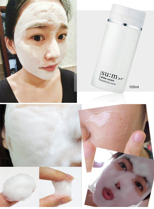 Sum37 bubble store de mask review